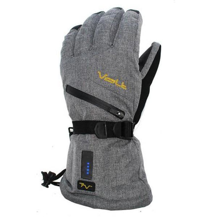 Volt Resistance Maxima 7V Nylon Heated Snow Gloves, Grey, 2XL, GL-7V-MX-2XL