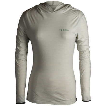 Voormi River Run Hoodie - Women's-Limestone-Small