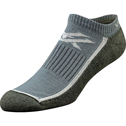 Vortex Everyday Trekker No Show Sock, Kalamata, Large, 120-51-KALL