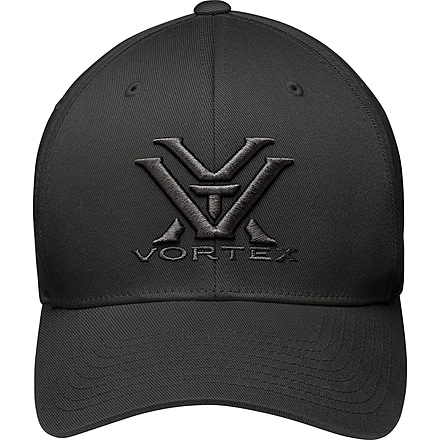 Vortex Flexfit Cap - Mens, Charcoal, Small/Medium, 120-66-CHRSM