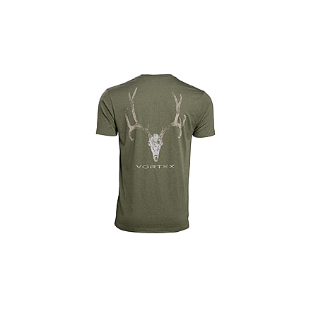 Vortex Head-on Muley T-Shirt - Mens, Military Heather, Extra Large, 220-73-MIHXL