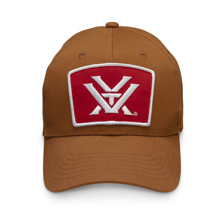 Vortex Men's Patch Cap, Chestnut 119027-CHT