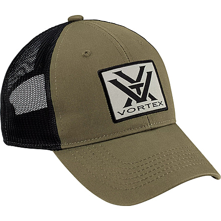 Vortex Patch Logo Cap - Mens, Olive, One Size, 220-34-OLV