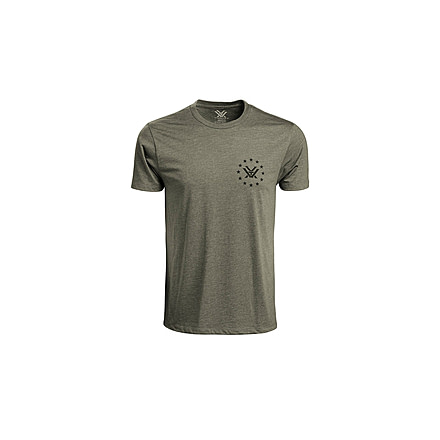 Vortex Salute Short Sleeve T-Shirt - Mens, Green, 3XL, 121-14-MIH3X