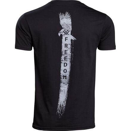 Vortex The Eagle Has Landed Logo Short Sleeve T-Shirt - Mens, Black, Large, 120-29-BLKL