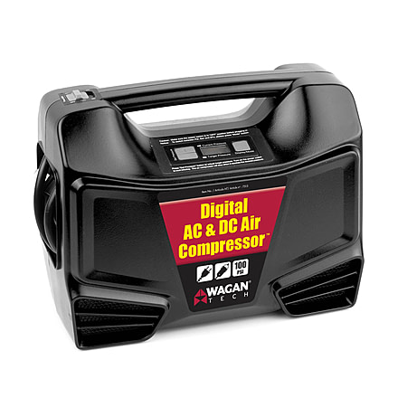 Wagan AC/DC Digital Air Compressor, Black, One Size, EL7315