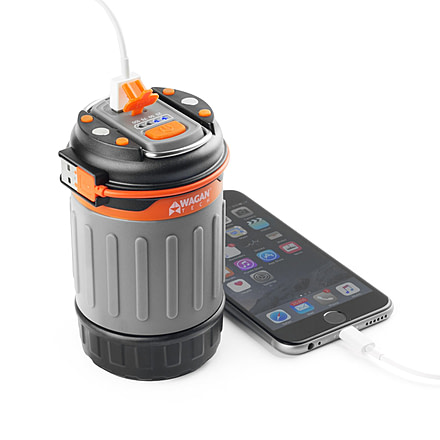 Wagan Brite-Nite Pop-Up USB Lantern, Orange, One Size, EL4304