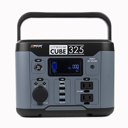 Wagan Tech 325 Lithium Cube, Black, One Size, EL8832