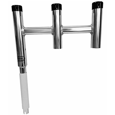 Wahoo Industries Offset Triple Rod Holders, 136