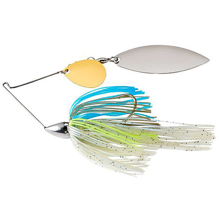War Eagle Tandem Willow Nickel Frame Spinnerbait, Sexxy Shad, 1/2oz, WE12NT19