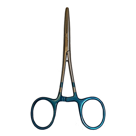 Water Mark Water Mark Forceps, 5-1/2in, Blue Loop, WMF55SBL