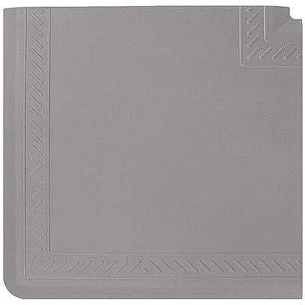 WeatherTech Comfort Mat Connect, Bordered, 1 Piece, 25x25in, Grey, 8ACONC1HCG