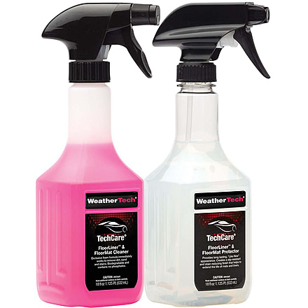 WeatherTech Floorliner Cleaner and Protector Kit, Two 18oz Bottless, 8LTC36K