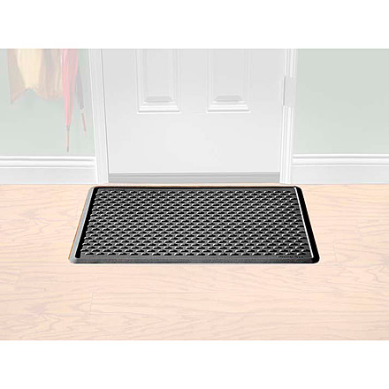 WeatherTech Indoor Mat, 24in x 39in, Black, IDM1B