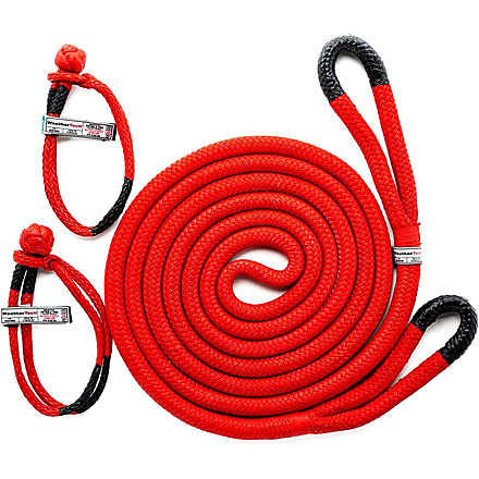 Red Kinetic Rope WeatherTech Kinetic Recovery Rope — CampSaver