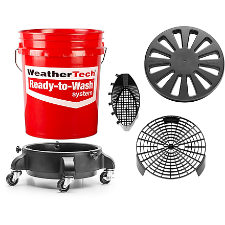 WeatherTech Ready-To-Wash System, 5 Gallon Bucket, 8ARTW1