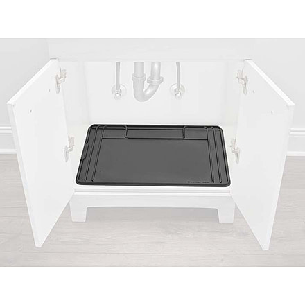 WeatherTech SinkMat Bathroom Vanity, Black, USM02BXBK