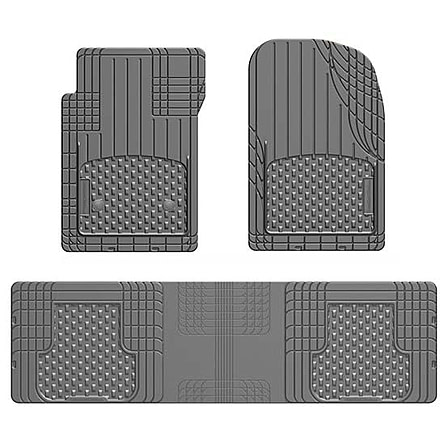 WeatherTech Trim-to-Fit Front and Rear OTH Mat Set, Grey, 11AVMOTHSG