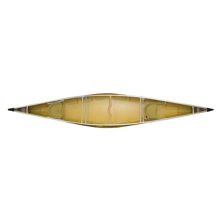 Wenonah Escapade Kevlar Flex Core Canoe, Green, 16 ft 6 in, WEN0006-Green