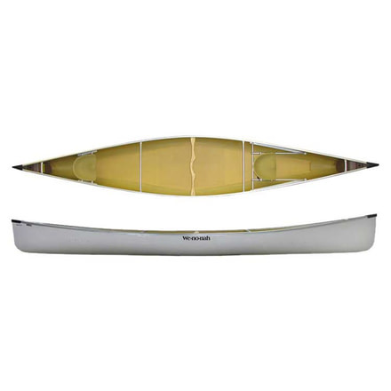 Wenonah Spirit II Kevlar Flex-Core Canoe - 17 ft-Green