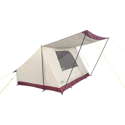Wenzel Ballyhoo Tent, 4 People Capacity, Red Buffalo Plaid, 7301318RBP