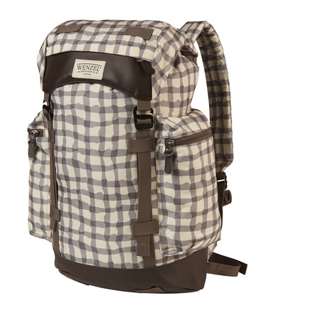 Wenzel Boulderdasche 33 Backpack, Khaki Plaid, 7201018KHP