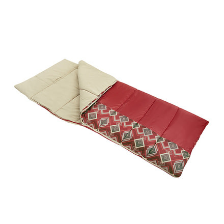 Wenzel Pop-Top Sleeping Bag, Brick, 7405118