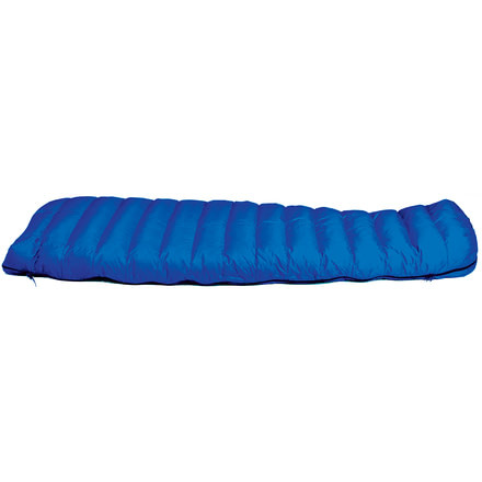 Western Mountaineering Alder MF Sleeping Bag, 25F/-4C, DZ, Royal Blue, 6ft. 0in., 60ALDERDZ