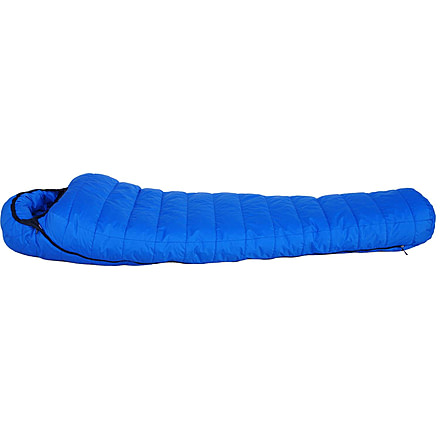 Western Mountaineering Antelope Gore Infinium Sleeping Bag, Right Zip, Royal Blue/Black, 5 ft 6in, 56ANTGIRZ