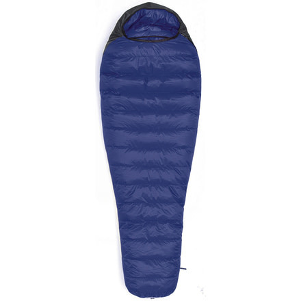 Western Mountaineering Antelope GWS Sleeping Bag, 5F/-15C, RZ, Royal Blue, 5ft. 6in., 56ANWSRZ