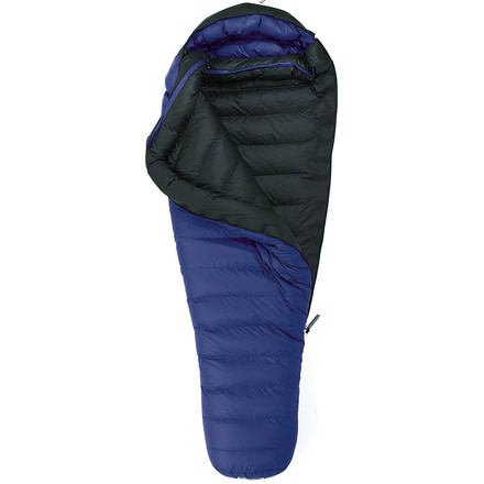 Western Mountaineering Antelope MF Sleeping Bag, 5F/-15C, LZ, Royal Blue, 5ft. 6in., 56ANTELZ