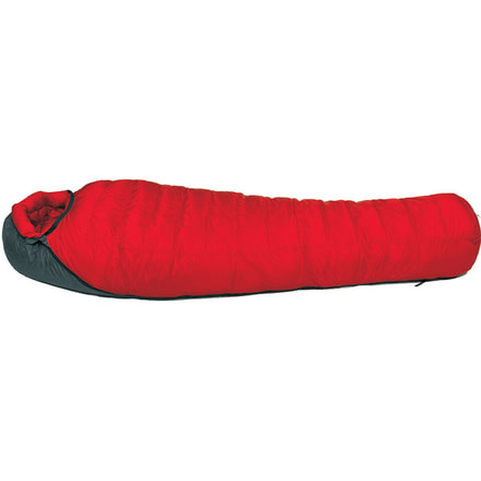 Western Mountaineering Bison GWS Sleeping Bag, -40F/-40C, LZ, Red, 6ft. 0in., 60BIWSLZ
