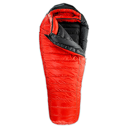 Western Mountaineering Bison StormShield Sleeping Bag, Persimmon/Black, 6ft 6in, 66BISSTSRZ