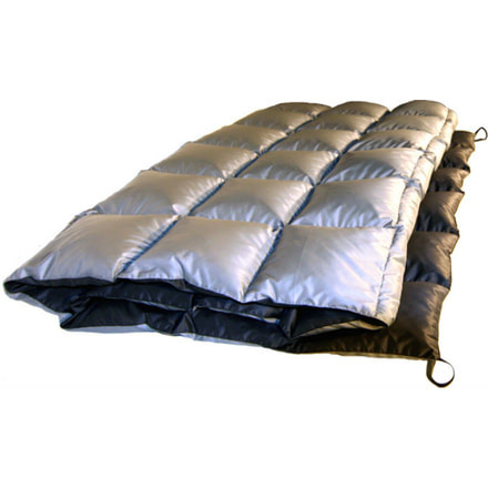 Western Mountaineering Cloud 9 Comforter, Grey/Black, Twin, TCLOUD9