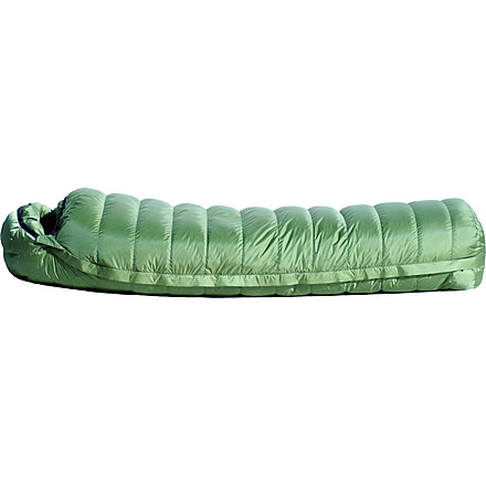 Western Mountaineering Cypress Gore Infinium Sleeping Bag, Left Zip, Sage/Black, 6 ft 0 in, 60CYPGILZ