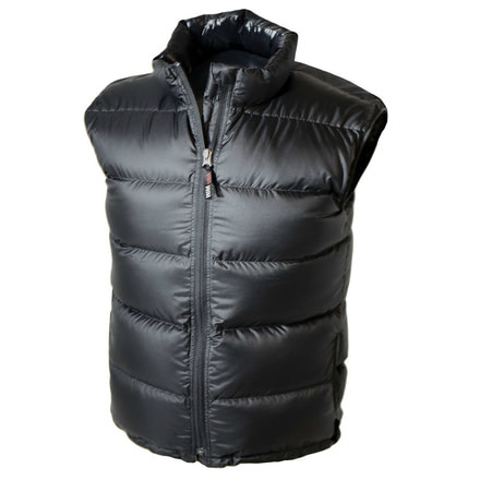 Western Mountaineering Flight Vest - Men's, Black, Extra Large, FLVESTXL