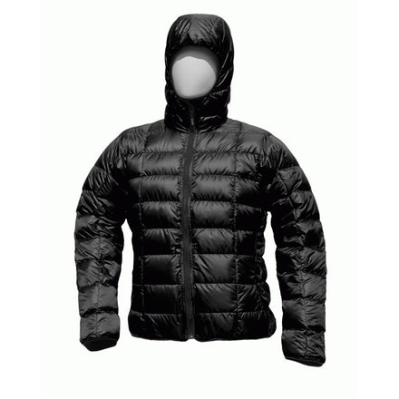 Western Mountaineering Hooded Flash XR Jacket - Men's, Black, Medium, FHXRMMBLK