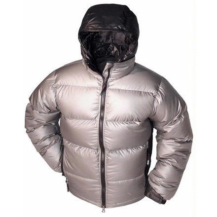 Western Mountaineering Meltdown Parka, Grey, Medium, MLTDMDG