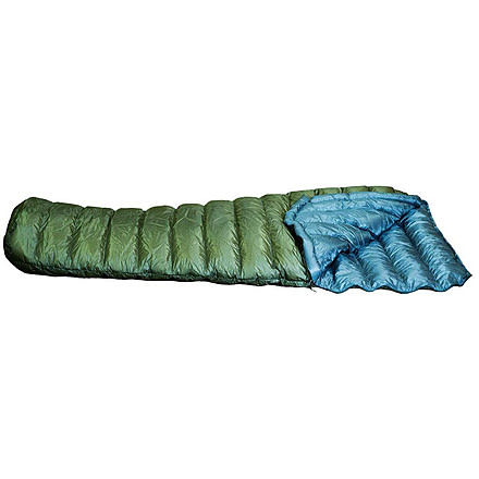 Western Mountaineering MonoLite Sleeping Bag, Left Zip, Olive/Grey, 6ft 6in, 66MONOLZ