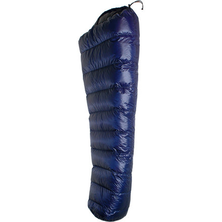 Western Mountaineering Semilite Sleeping Bag, 20F/-7C, Navy Blue, SEMILTNVY