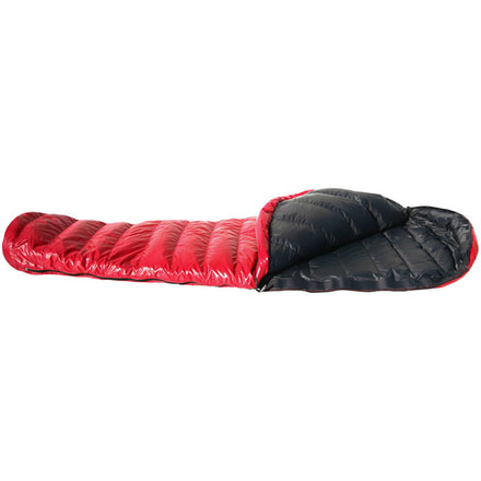 Western Mountaineering Summerlite Sleeping Bag, 32F/0C, LZ, Cranberry, 5ft. 6in., 56SUMRLZ