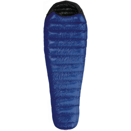 Western Mountaineering Ultralite Sleeping Bag, 20F/-7C, RZ, Royal Blue, 5ft. 6in., 56ULTRRZ
