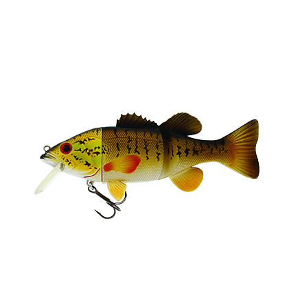 Westin Barry the Bass Jointed Hybrid Swimbait, 5-7/8in 2oz, Slow Sinking Smallmouth Bass, P057-212-023