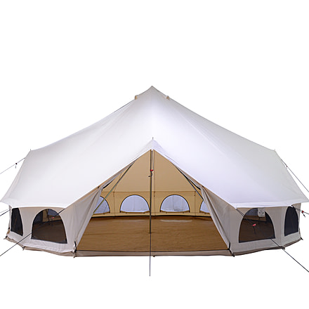 White Duck Avalon Optimus Bell Tent, Water Repellent, 23ft, WD-0080