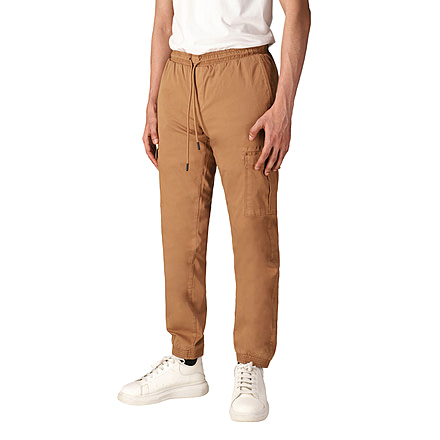 White Duck Cargo Stretch Jogger Pants - Mens, Caramel, Large, WD-JPC-CA-03
