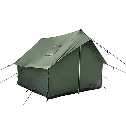 White Duck Rover Scout Tent w/ Jack Stove, Water Repellent, Forest Green, 8ftx9ft, WD-RBT-33