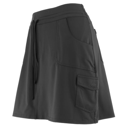 White Sierra Angel Island Knit Skort - Womens, Black, Small, D7201W-Black - BLK-SMALL