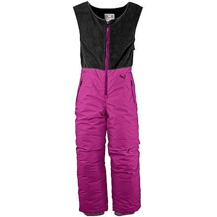 White Sierra Bib - Toddler's-Sugar Plum-2T