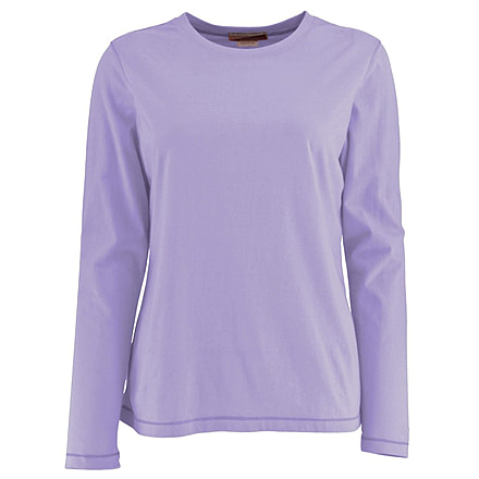 White Sierra Bug Free Jersey Long Sleeve Tee - Women's-Lavender-Small