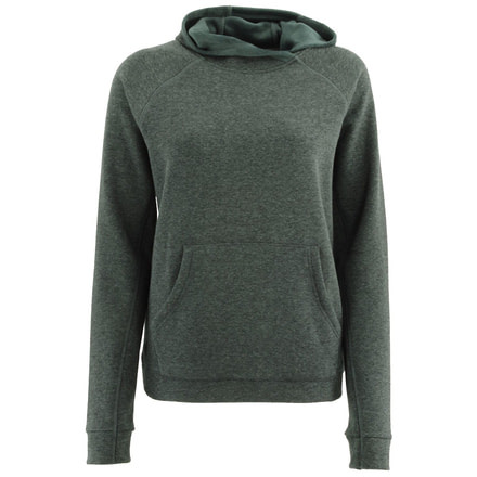 White Sierra Cabin Creek Women Fleece Hoody, Charcoal Heather
